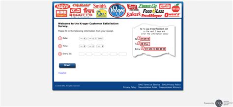 Take Survey at KrogerFeedback.